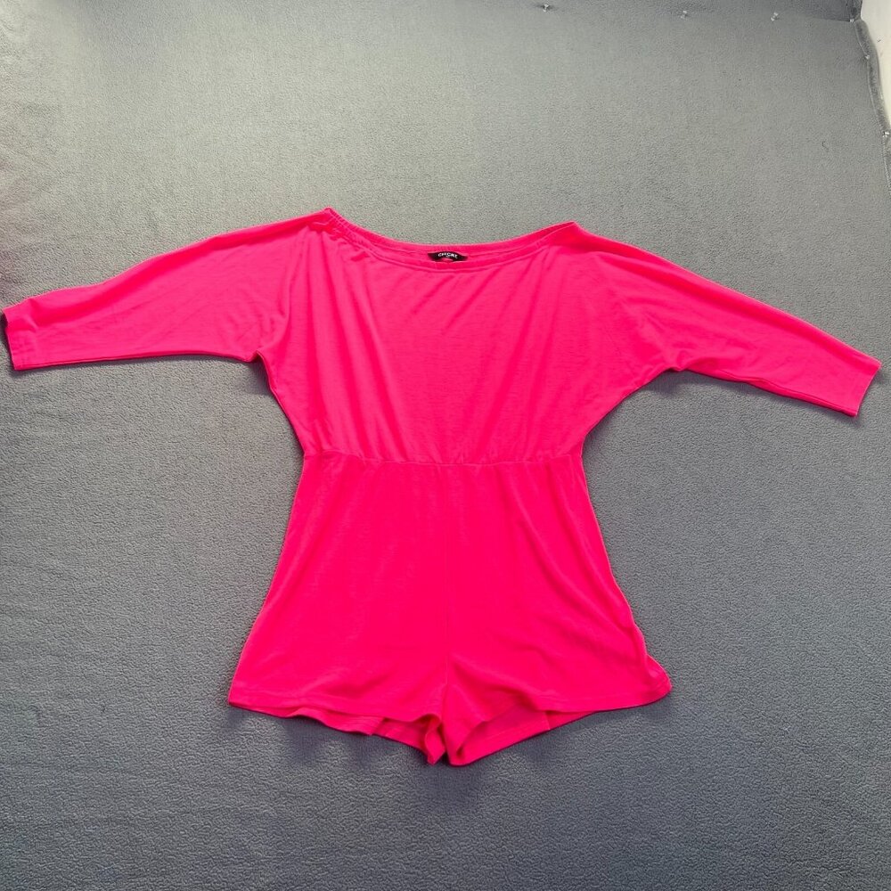Pink Romper Romper Shorts 1 Piece Outfit Women's Size XXL,Resorts,Beach,Casual